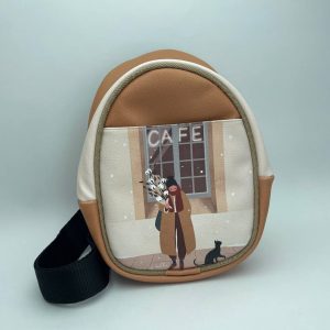 بادی بگ رنگی چرم طرحدار